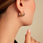 Cr&eacute;oles Nerra Plaqu&eacute; Or Dor&eacute; - Cr&eacute;oles Femme | Marc Orian