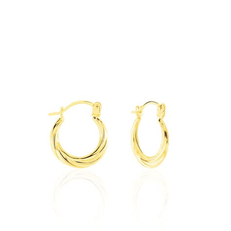 Cr&eacute;oles Or Jaune Anaitz - Cr&eacute;oles Femme | Marc Orian