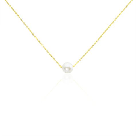 Collier Or Jaune Bibimo Perle De Culture - Colliers Femme | Marc Orian