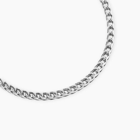 Collier Phebus Him Acier Blanc - Colliers fantaisie Homme | Marc Orian