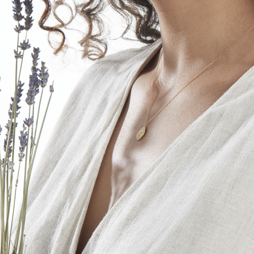 Collier Nazanie Or Jaune - Médailles et médaillons Femme | Marc Orian