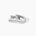 Cr&eacute;oles Fillipa Argent Blanc - Cr&eacute;oles Femme | Marc Orian