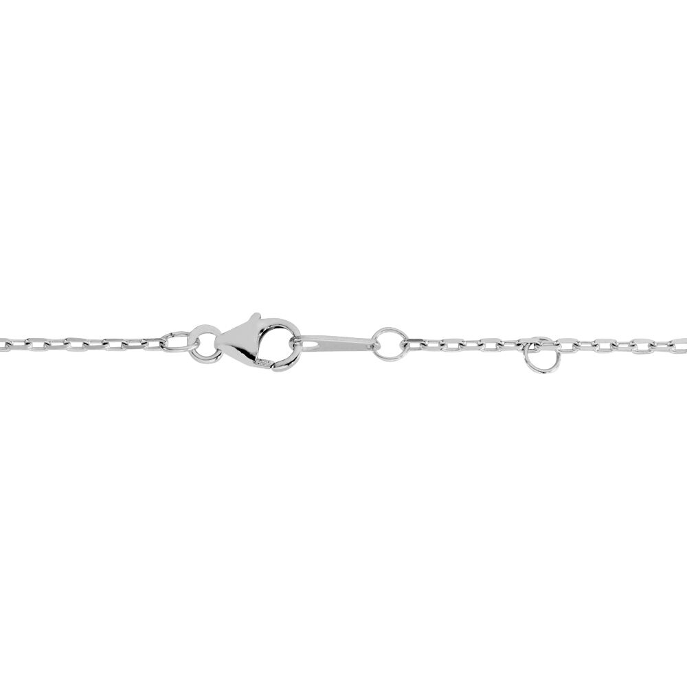Bracelet Clara Argent Blanc - Bracelets chaînes Femme | Marc Orian