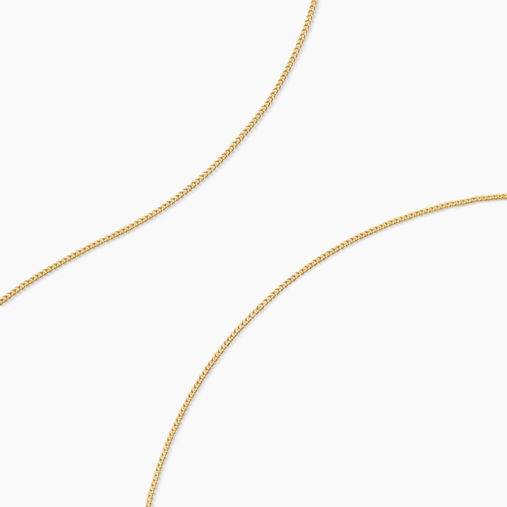 Chaîne Iris Maille Gourmette Or Jaune - Chaines Femme | Marc Orian