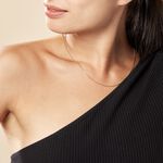 Cha&icirc;ne Igoa Maille For&ccedil;at Diamantee Or Jaune - Chaines Femme | Marc Orian