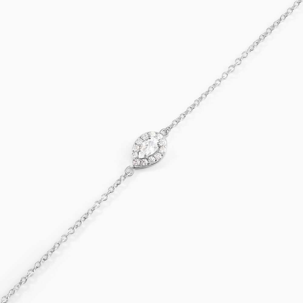 Bracelet Argent Tania Oxydes De Zirconium - Bracelets chaînes Femme | Marc Orian