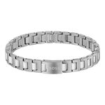 Bracelet Boss Candor Acier Blanc - Bracelets cha&icirc;nes Homme | Marc Orian