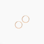 Cr&eacute;oles Dominae Or Rose - Cr&eacute;oles Femme | Marc Orian