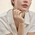 Bague Cupidon Or Blanc Diamant - Parures de mariage Femme | Marc Orian