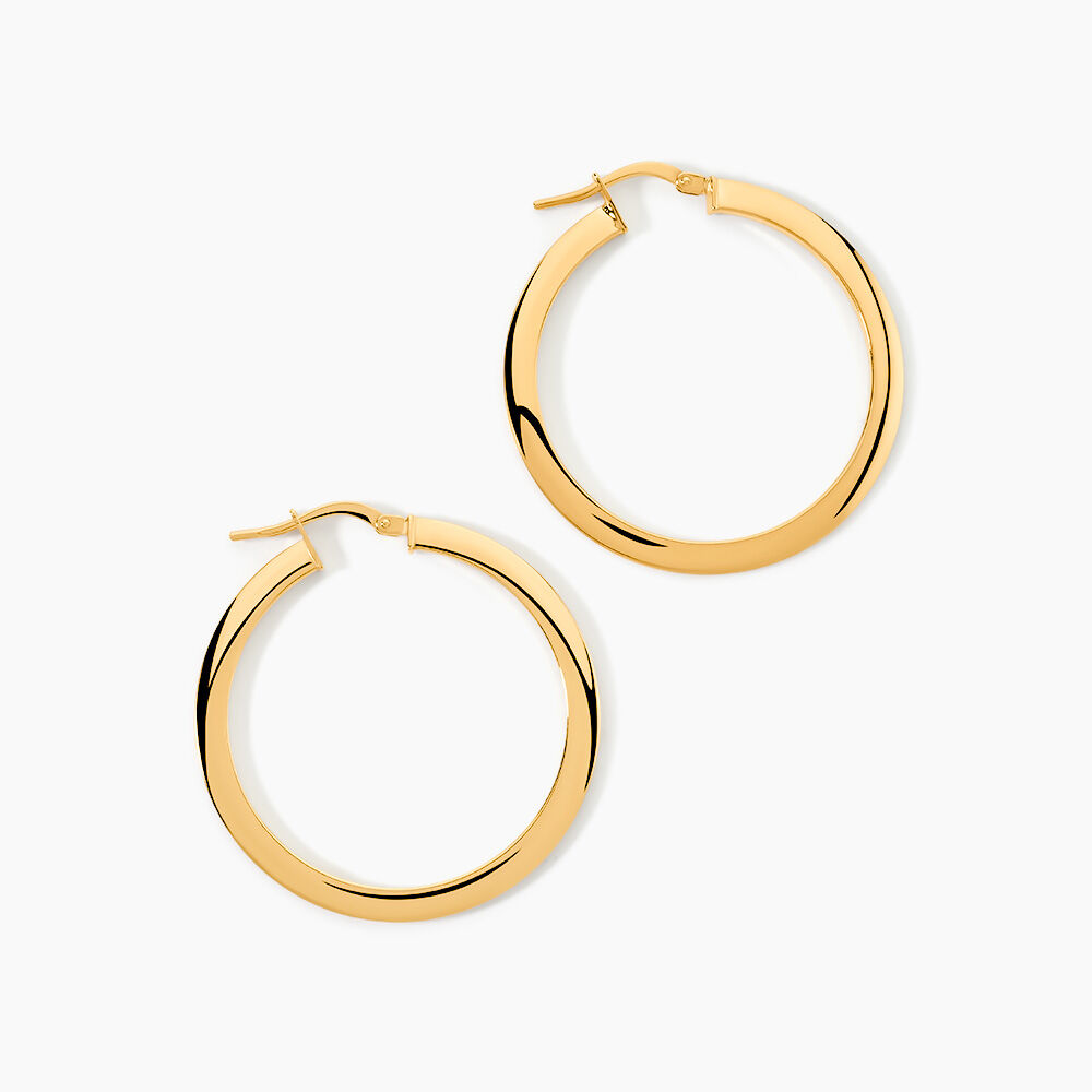 Cr&eacute;oles Suzana Or Jaune - Cr&eacute;oles Femme | Marc Orian