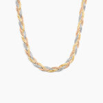 Collier Elae Argent Tricolore - Chaines Femme | Marc Orian
