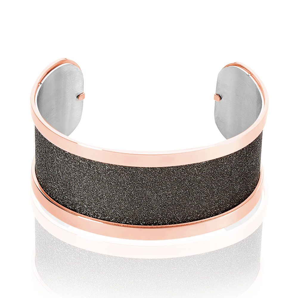 Bracelet Jonc Acier Rose - Bijoux fantaisie Femme | Marc Orian