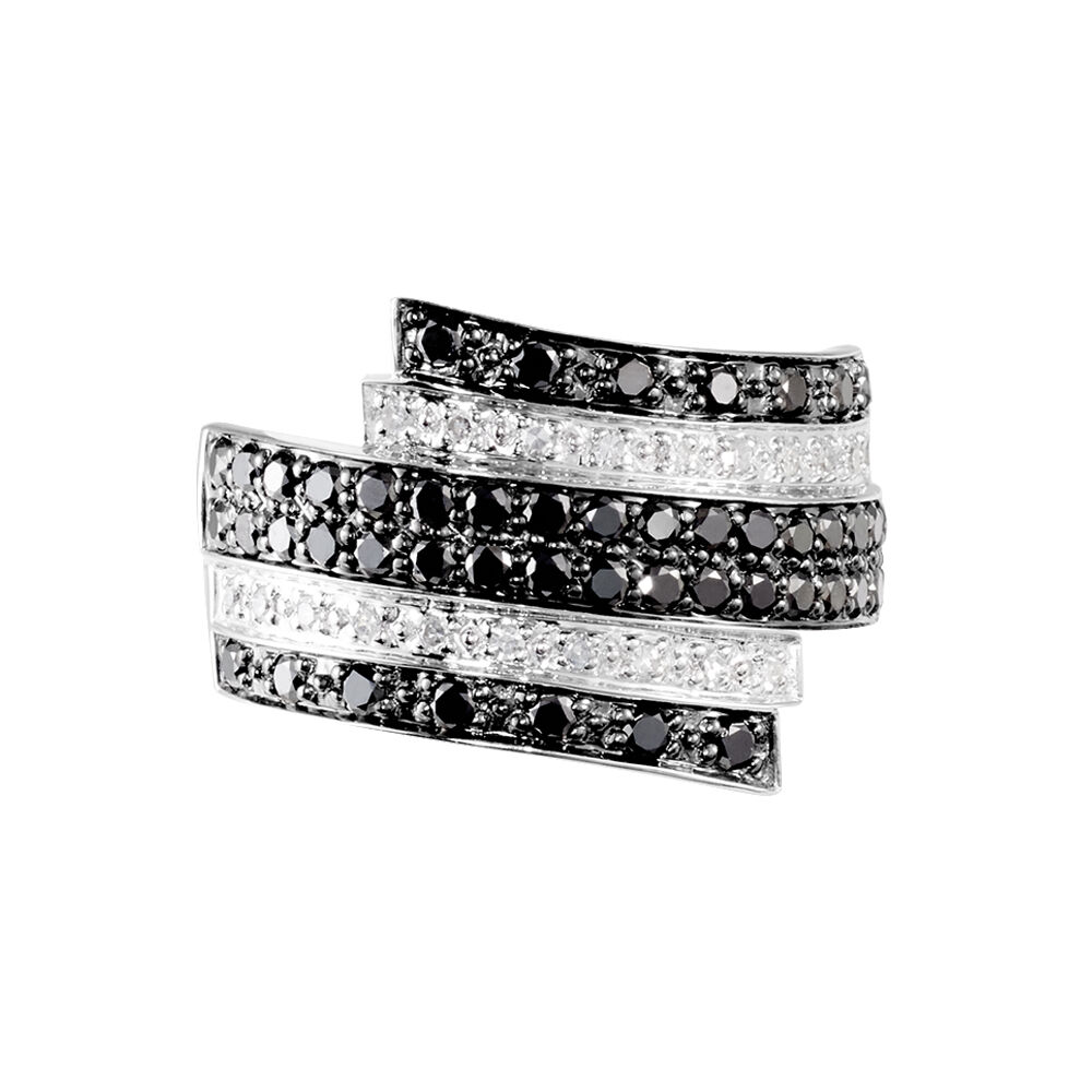 Bague Heldea Or Blanc Diamant - Bagues pierres précieuses Femme | Marc Orian