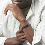 Bracelet Acier Blanc - Bracelets cha&icirc;nes Homme | Marc Orian