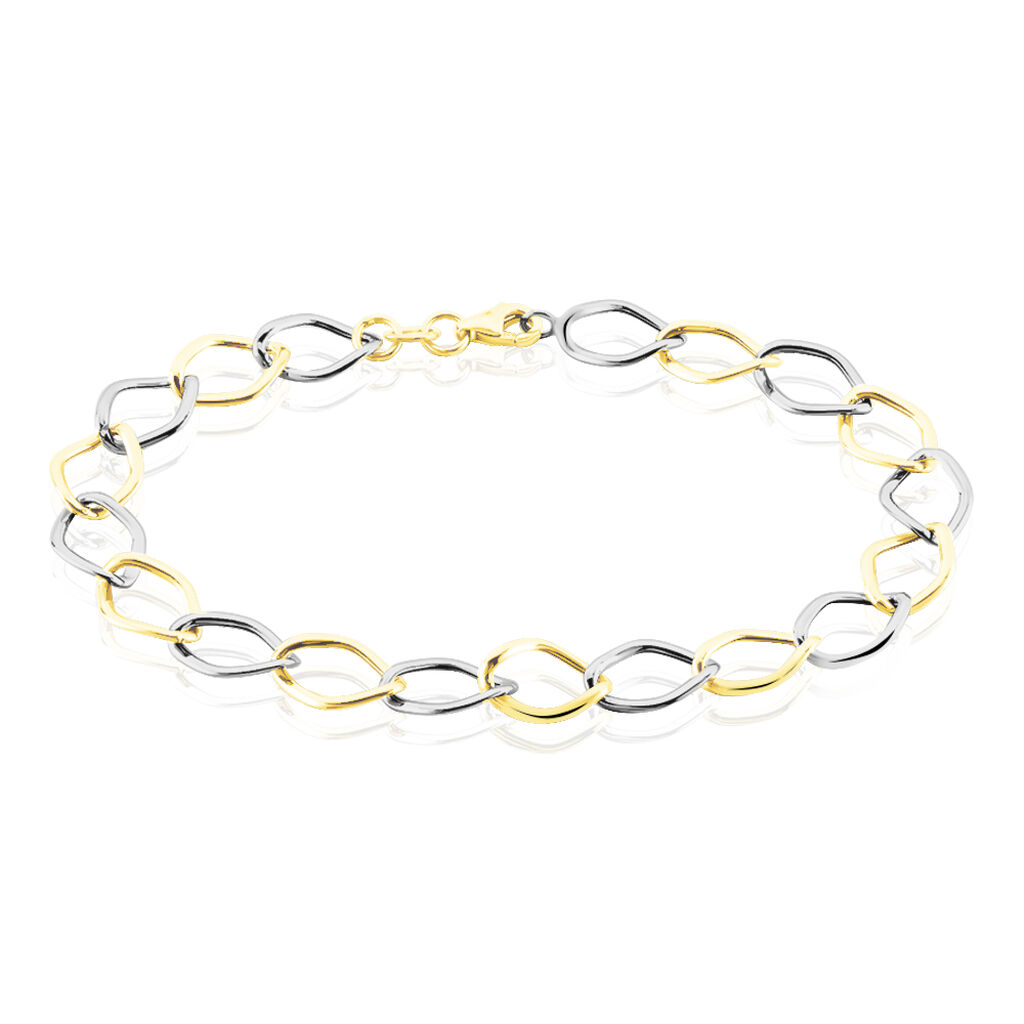 Bracelet Jeanne Or Bicolore - Bracelets chaînes Femme | Marc Orian