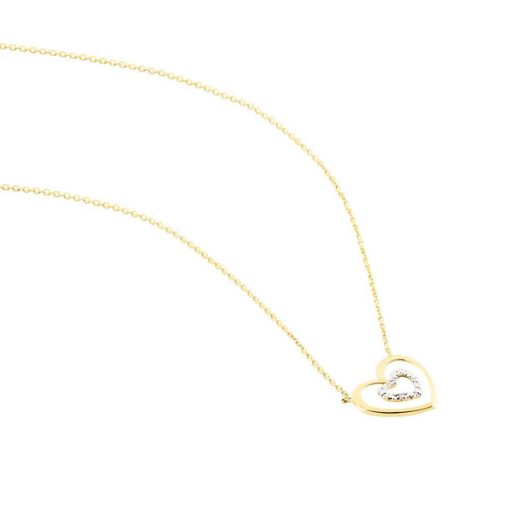 Collier Or Jaune Juliame Diamants - Colliers avec pierres Femme | Marc Orian