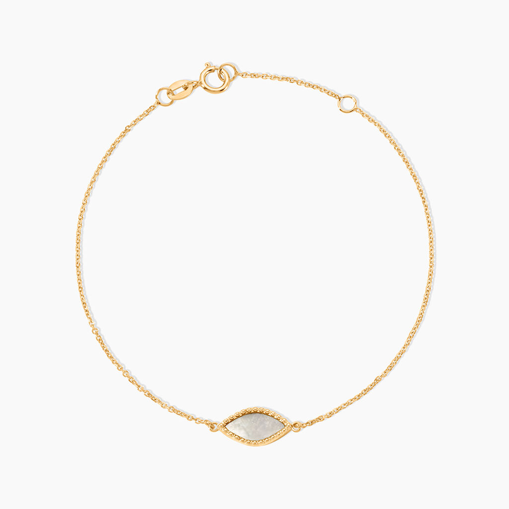Bracelet Silma Or Jaune Nacre - Bracelets cha&icirc;nes Femme | Marc Orian