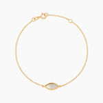 Bracelet Silma Or Jaune Nacre - Bracelets cha&icirc;nes Femme | Marc Orian