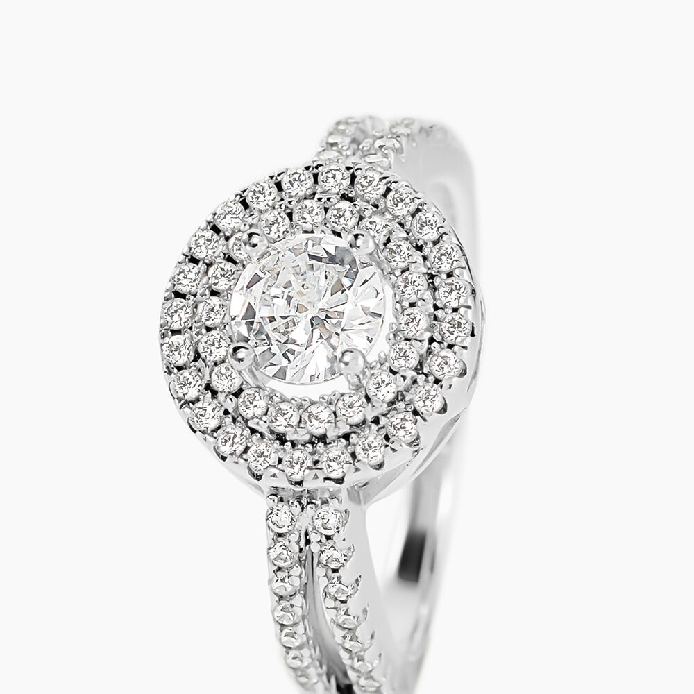 Bague Marie-felix Argent Blanc Oxyde De Zirconium - Bijoux fantaisie Femme | Marc Orian