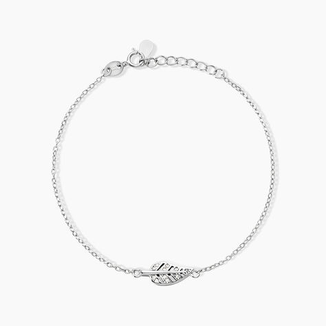 Bracelet Rachel Argent Blanc Oxyde De Zirconium - Bracelets fantaisie Femme | Marc Orian