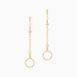 Boucles D'oreilles Pendantes Leonetta Or Jaune - Pendantes Femme | Marc Orian