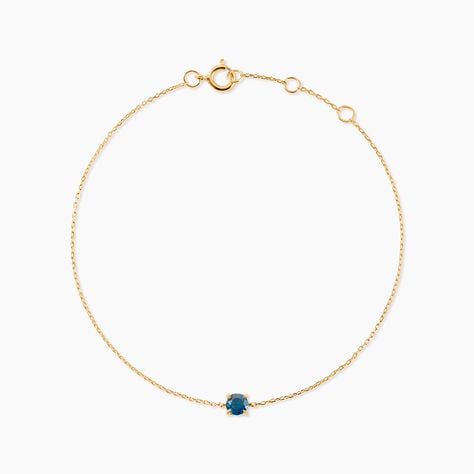 Bracelet Sa&iuml;da Or Jaune Topaze - Bracelets cha&icirc;nes Femme | Marc Orian