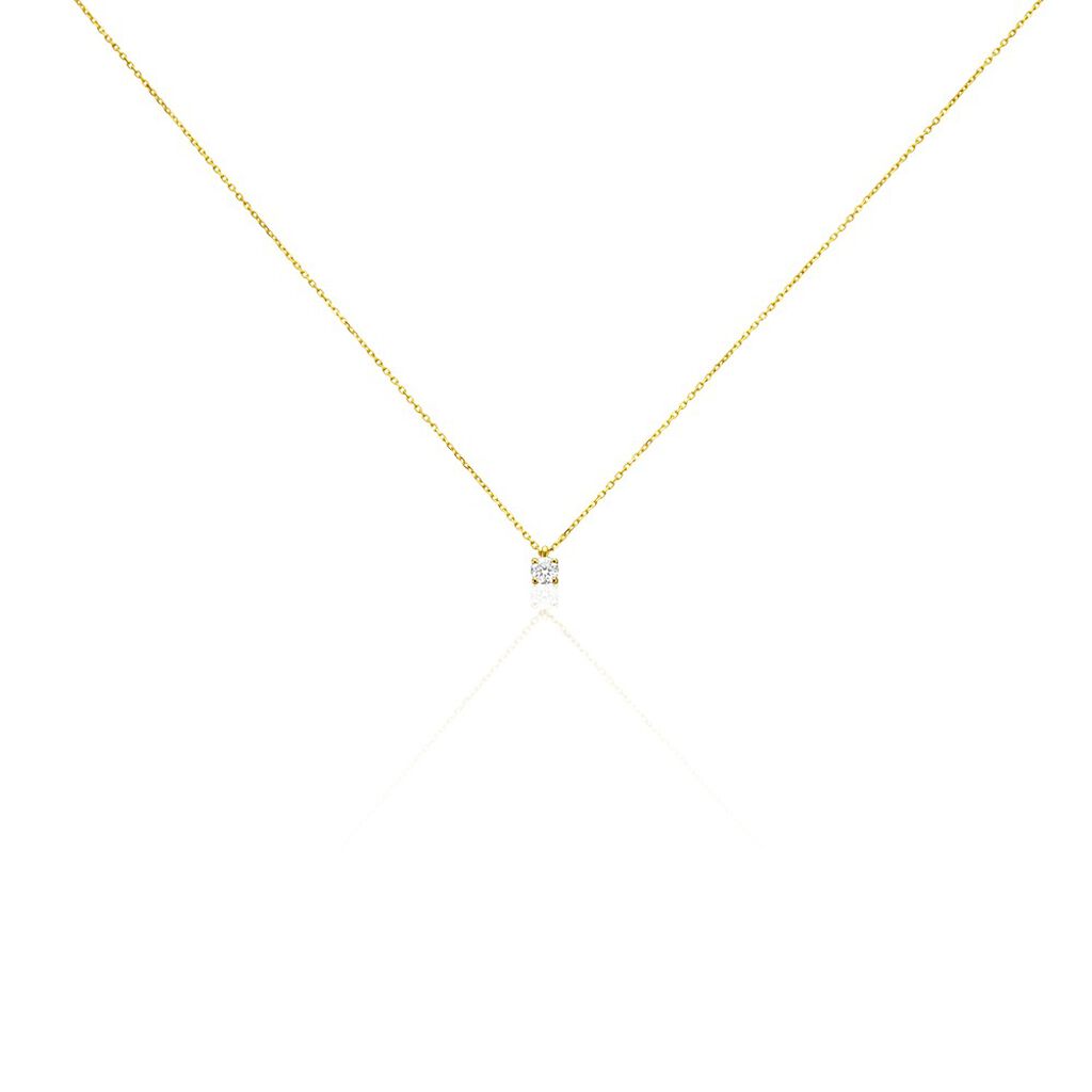 Collier Elfa Or Jaune Diamant - Colliers avec pierres Femme | Marc Orian