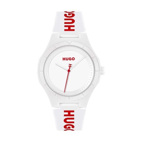Montre Hugo Litforhim Blanc - Montres étanches Homme | Marc Orian