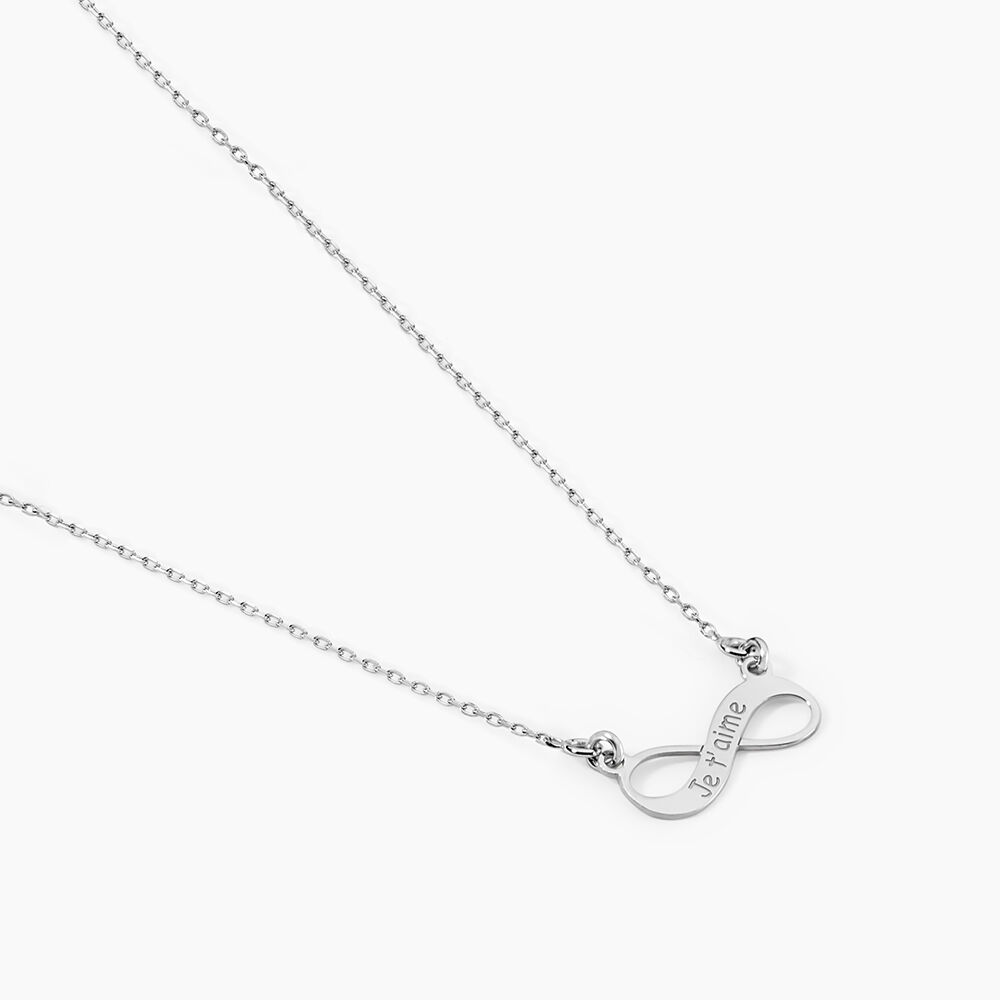 Collier Argent Blanc Wandis - Colliers Femme | Marc Orian