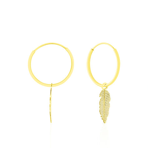 Créoles Belita Or Jaune - Boucles d'oreilles Créoles Femme | Marc Orian