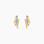 Boucles D'oreilles Puces Melia Or Jaune Diamant - Pendantes Femme | Marc Orian