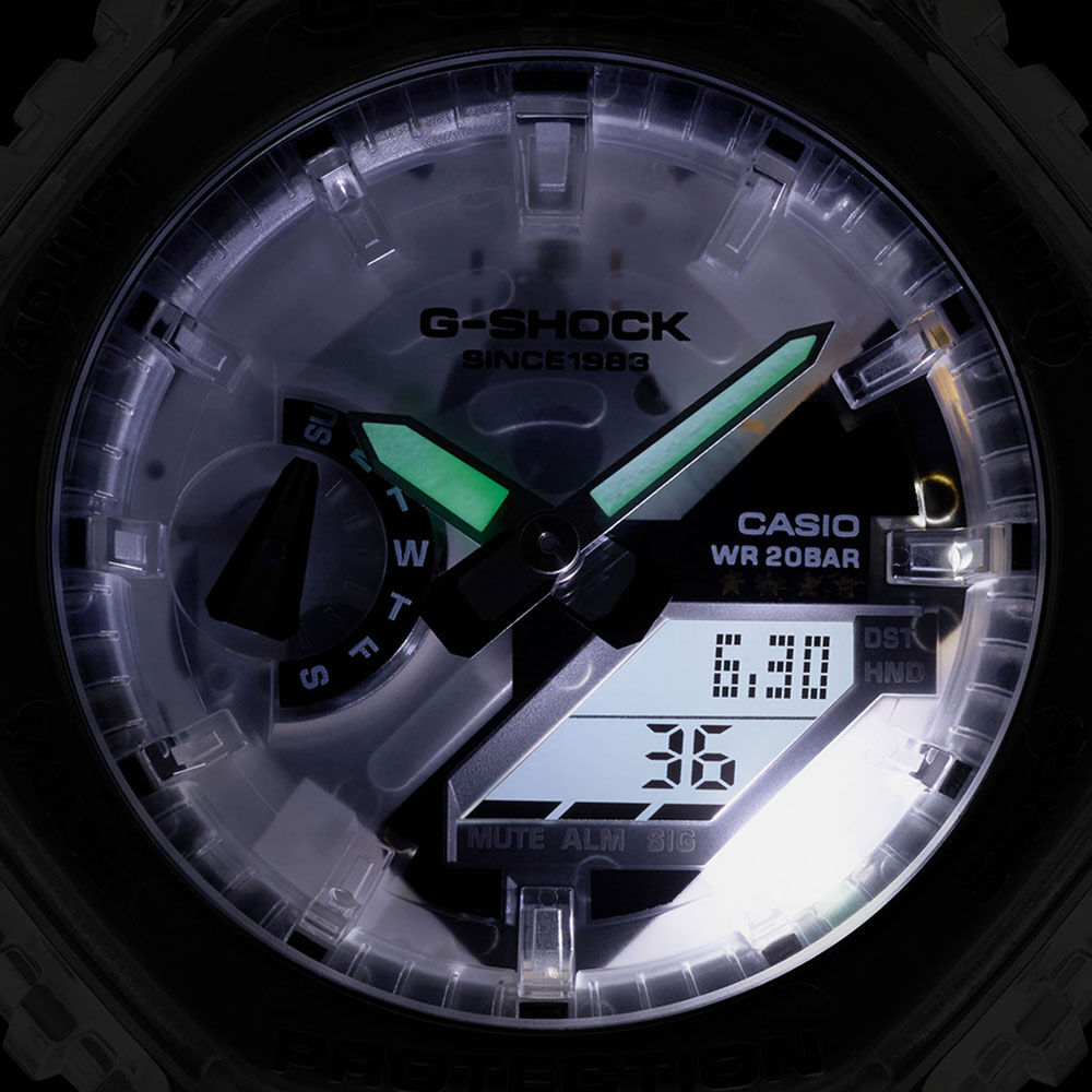 Montre Casio G-shock Bicolore Blanc / Noir - Montres &eacute;tanches Homme | Marc Orian