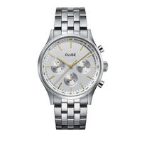Montre Cluse Antheor Multifonction Argenté