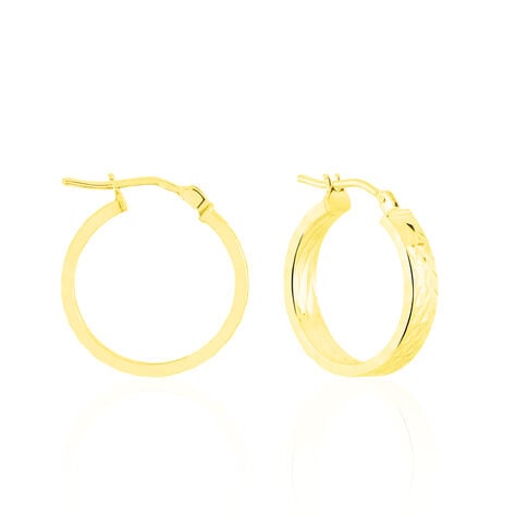 Cr&eacute;oles Gabriela Or Jaune - Cr&eacute;oles Femme | Marc Orian