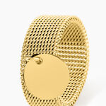 Bague Tijuana Acier Jaune - Bijoux fantaisie Femme | Marc Orian