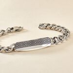 Bracelet Kaapo Acier Blanc - Bracelets cha&icirc;nes Homme | Marc Orian