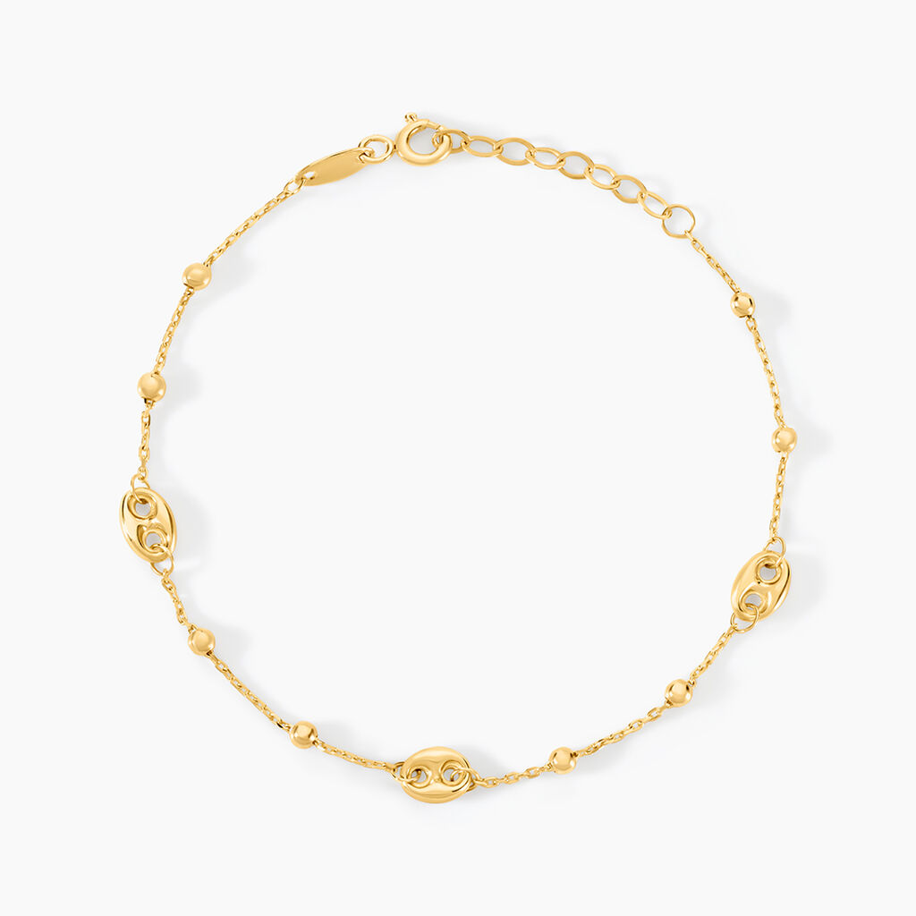 Bracelet Ogden Or Jaune - Bracelets chaînes Enfant | Marc Orian