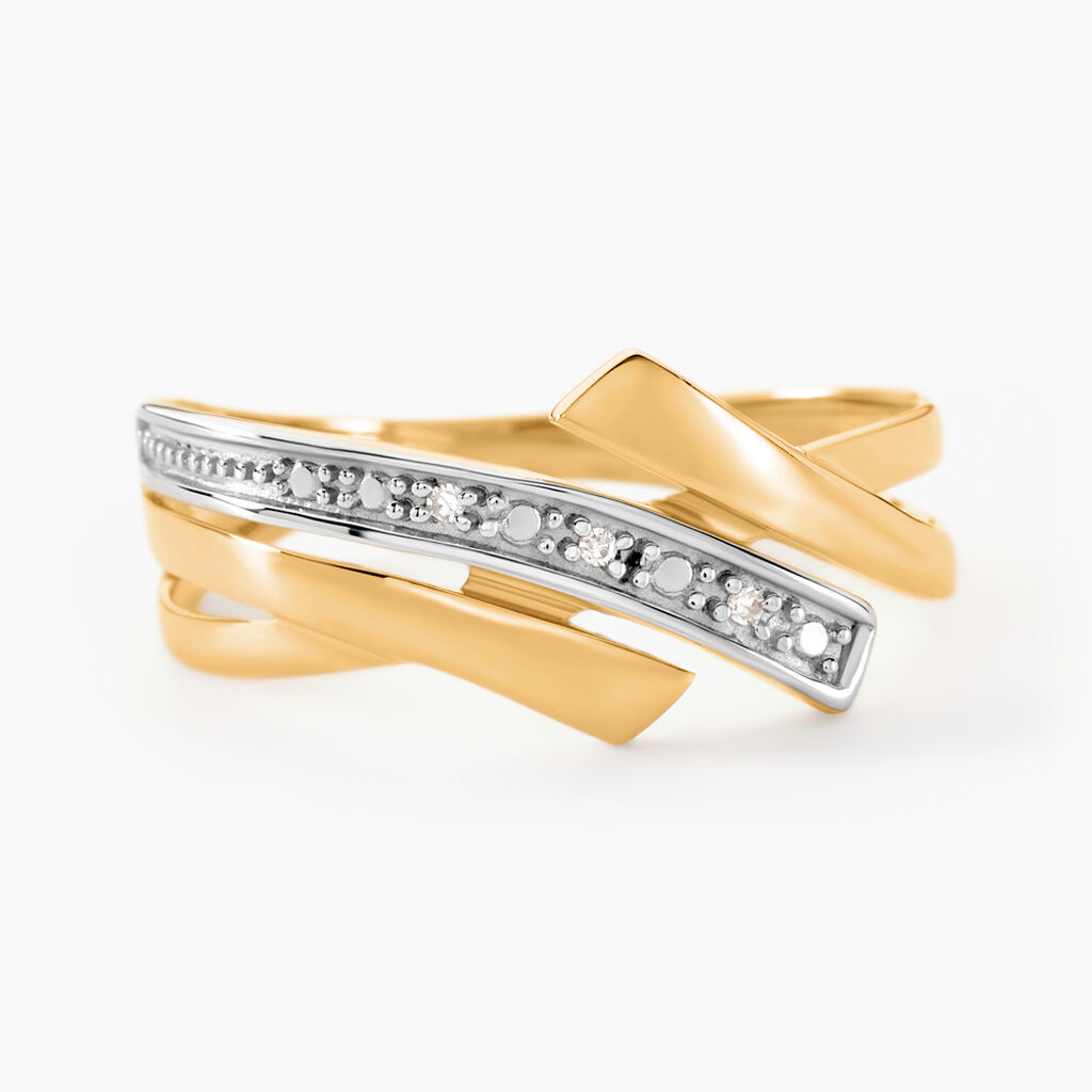 Bague Ainhoa Or Jaune Diamant - Bagues pierres précieuses Femme | Marc Orian