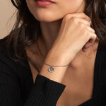 Bracelet Kalliopea Argent Blanc - Bracelets fantaisie Femme | Marc Orian