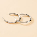 Cr&eacute;oles Tahaa Acier Blanc - Cr&eacute;oles Femme | Marc Orian