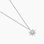 Collier Lorraine Argent Blanc Oxyde De Zirconium - Colliers avec pierres Femme | Marc Orian