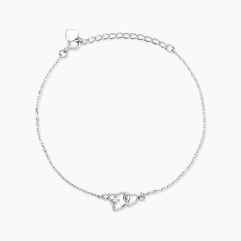 Bracelet Roma Argent Blanc Oxyde De Zirconium - Bracelets chaînes Femme | Marc Orian