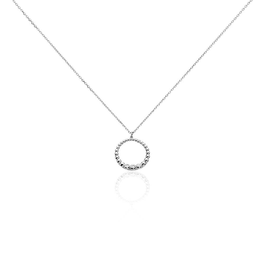 Collier Lidig Argent Oxyde De Zirconium - Colliers avec pierres Femme | Marc Orian