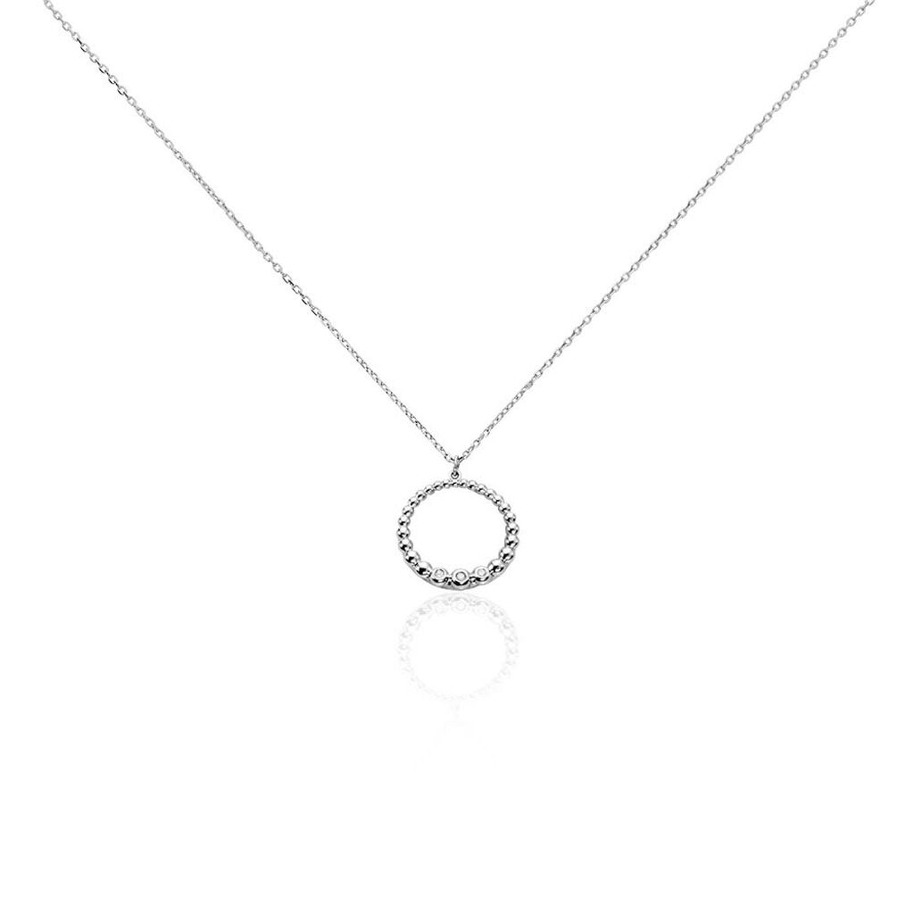 Collier Lidig Argent Oxyde De Zirconium - Colliers avec pierres Femme | Marc Orian
