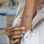 Bracelet Catarina Argent Blanc - Bracelets fantaisie Femme | Marc Orian