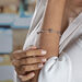 Bracelet Catarina Argent Blanc - Bracelets chaînes Femme | Marc Orian