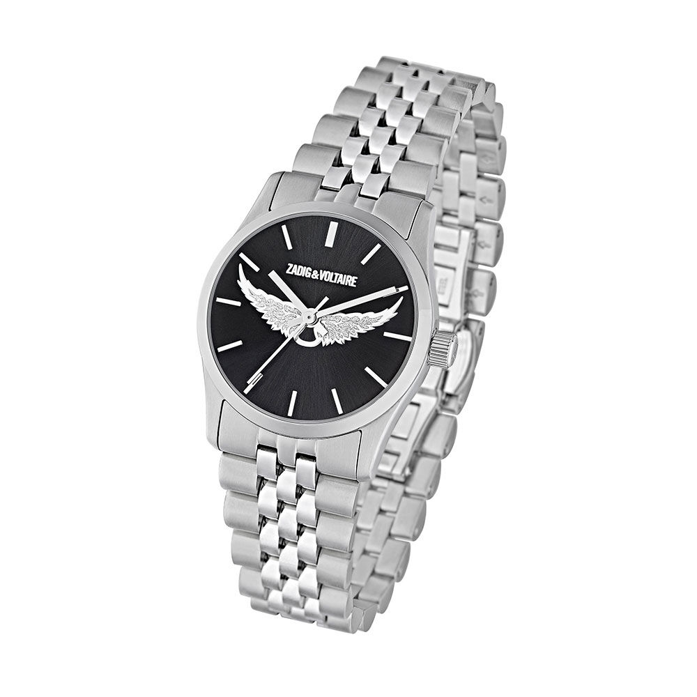 Montre Zadig Et Voltaire Zadig 3 Noir - Montres &eacute;tanches Femme | Marc Orian