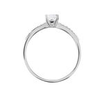 Bague Solitaire Solitea Argent Blanc Oxyde De Zirconium - Bijoux fantaisie Femme | Marc Orian