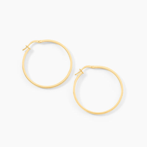 Cr&eacute;oles Thyrza Or Jaune - Cr&eacute;oles Femme | Marc Orian