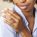 Bague Sare Or Rose Topaze Et Oxyde De Zirconium - Bagues pierres fines Femme | Marc Orian